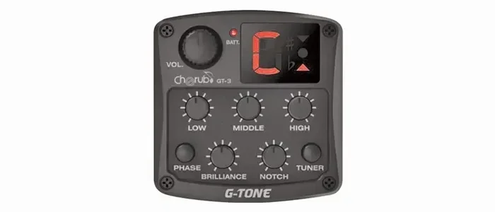 Cherub G-TONE 4 Band EQ Preamp with Pickup