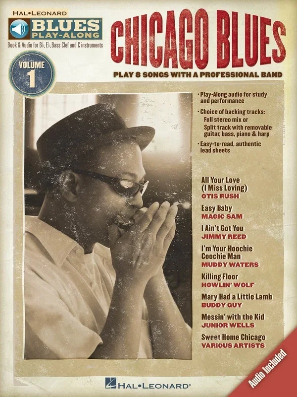 Chicago Blues Play Along V1 Book/CD (Softcover Book/CD)