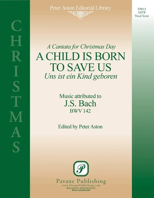 Child Is Born To Save Us Score (Softcover Book)