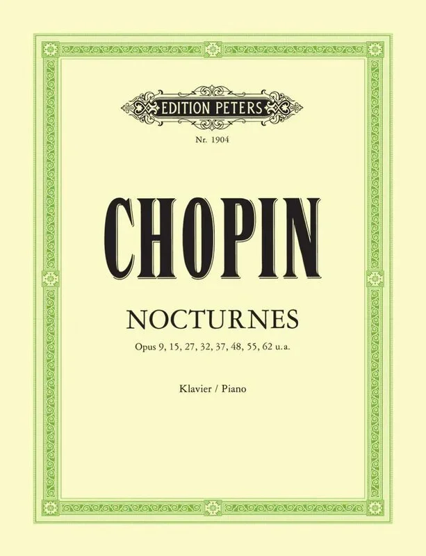 Chopin – Nocturnes Ed Scholtz Pozniak (Softcover Book)