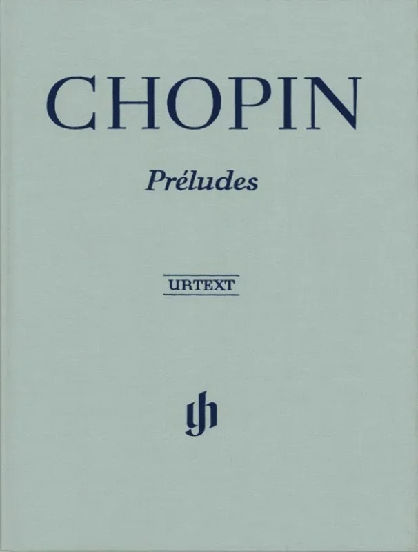 Chopin – Preludes Urtext Bound Edition (Hardcover Book) Book