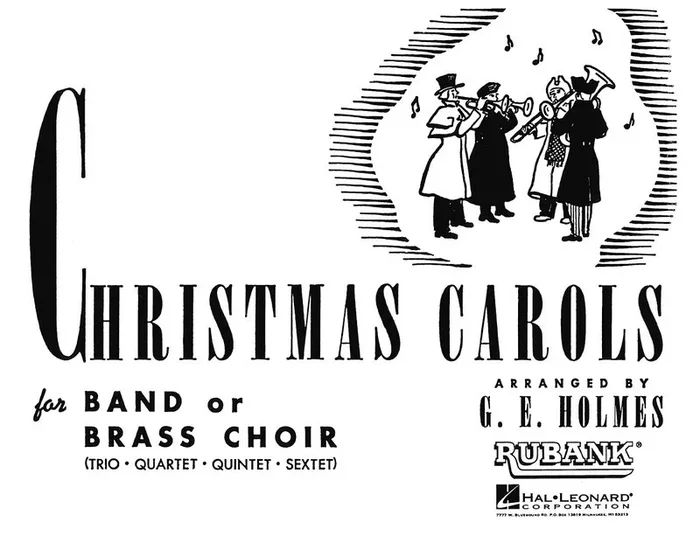 Christmas Carols For Band 1st Cornet (Softcover Book)