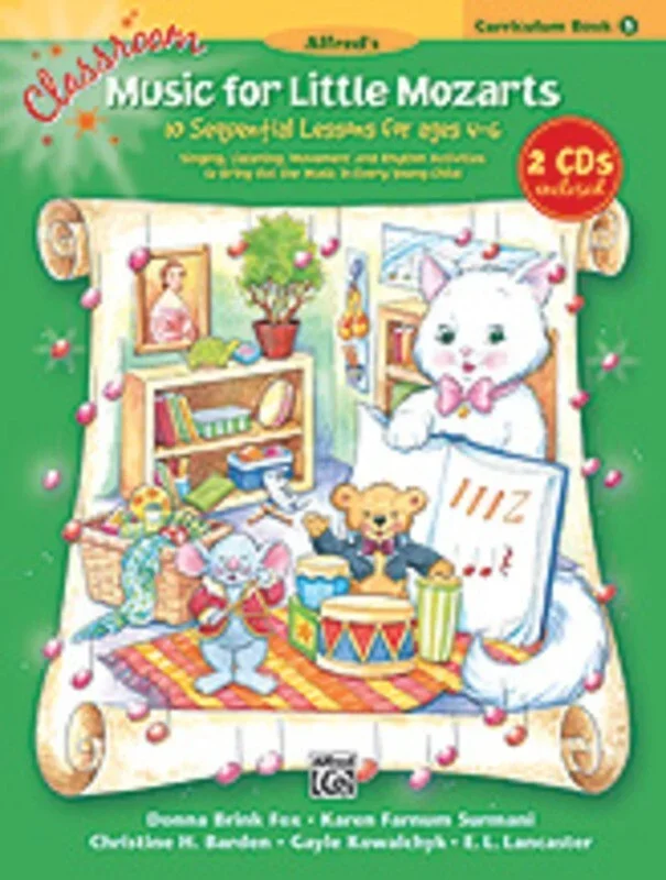 Classroom Music For Little Mozarts 3 Book/2CD