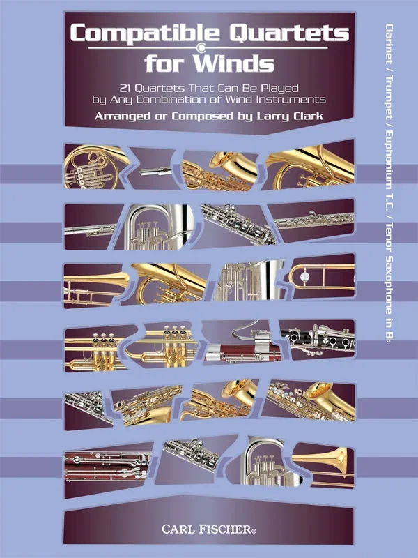 Compatible Quartets for Winds – Clarinet / Trumpet / Euphonium / Tenor Sax