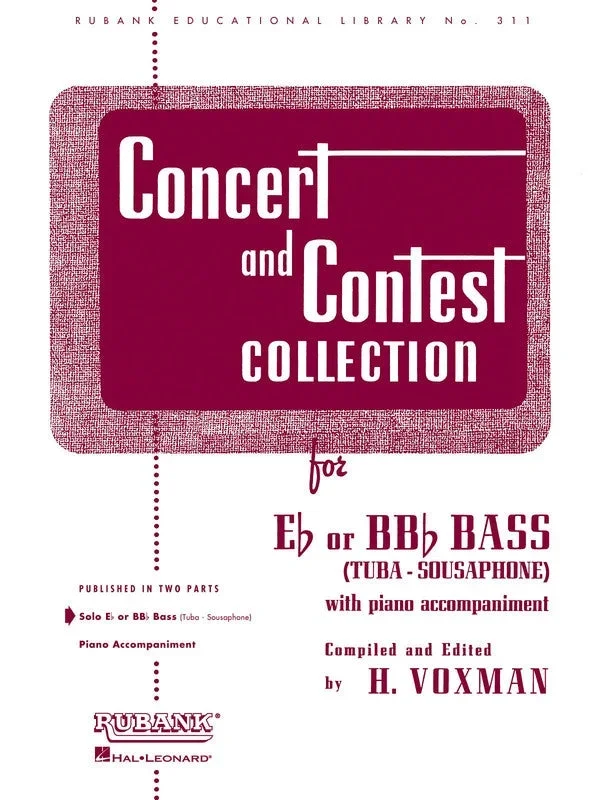 Concert and Contest Collection – Eb or BBb Bass Tuba BC