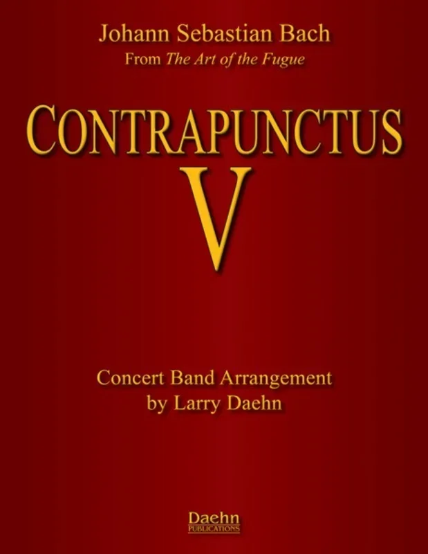 Contrapunctus V Concert Band 3.5 Score/Parts Book