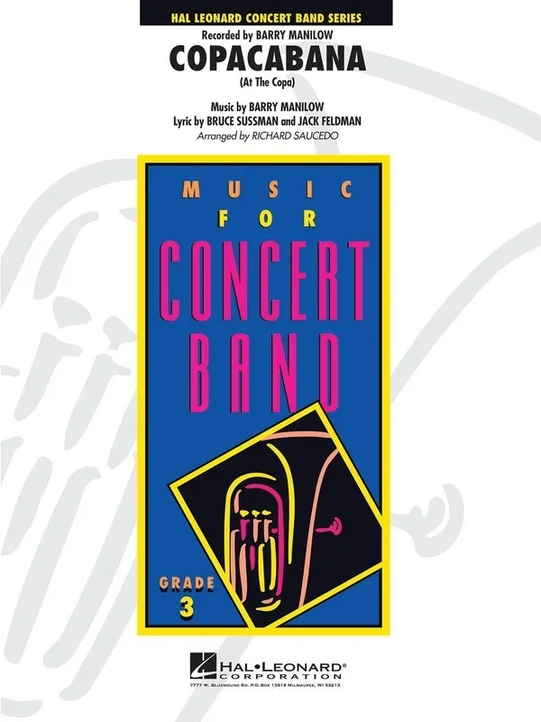 Copacabana (At The Copa) Youth Band3 (Pod) (Music Score/Parts)