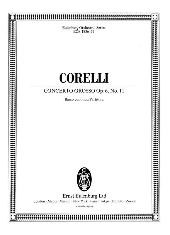 Corelli: Concerto grosso in B-flat Major, Op. 6, No. 11