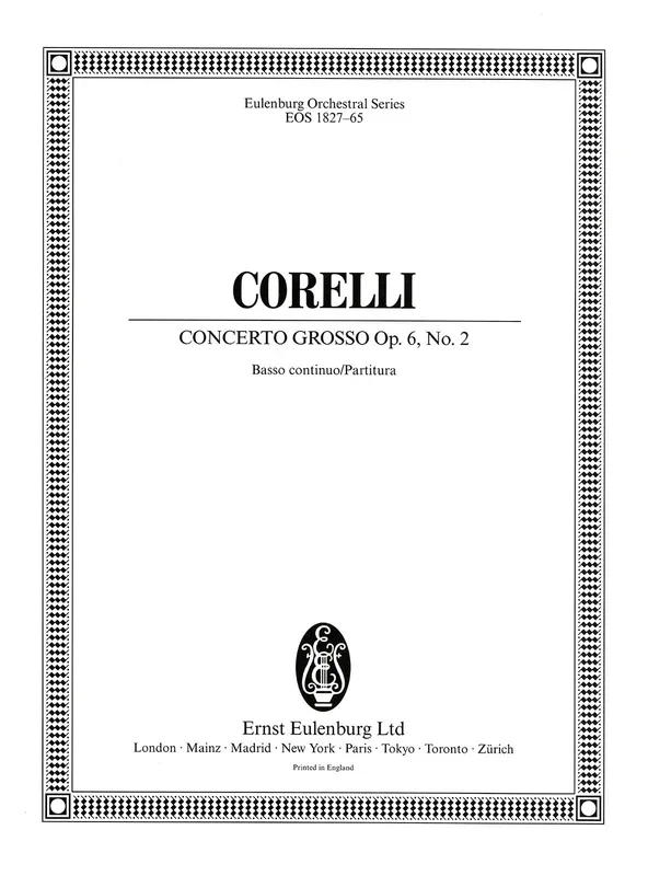 Corelli: Concerto grosso in F Major, Op. 6, No. 2