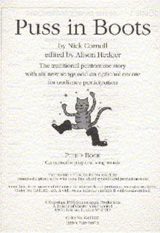 Cornall Puss In Boots Pupils Book