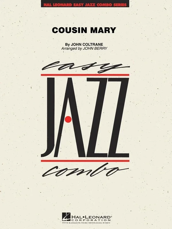 Cousin Mary Easy Jazz Combo2 (Music Score/Parts)