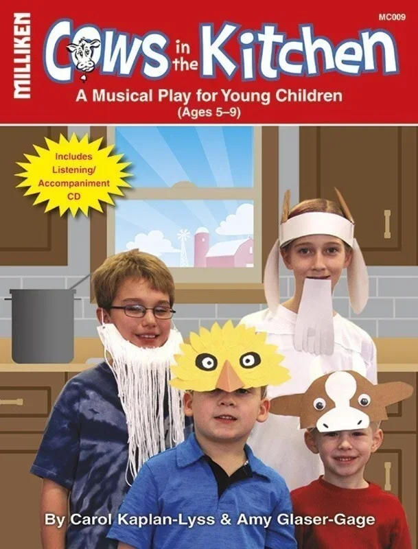 Cows In The Kitchen Musical Softcover Book/CD