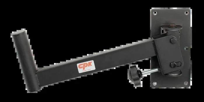 CPK SS447 Wall Mount Speaker Brackets – Black, 40kg Capacity