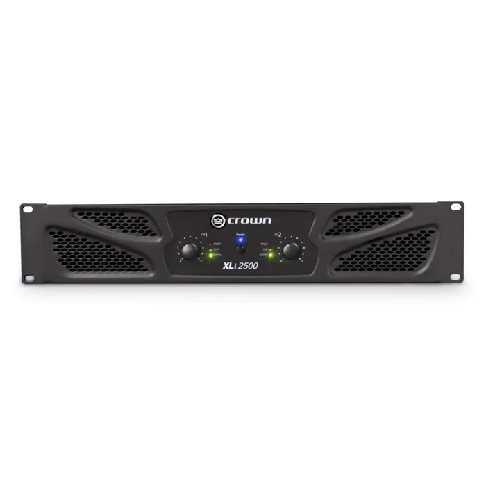 Crown XLI2500 2-Channel Power Amplifier 750W @ 4Ohm – Reliable, Rugged, Affordable Amplification for DJs, Musicians & Venues