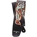 D’Addario Alchemy Leather Guitar Strap, Cryptorosa Multi-Colored 2.5 in.