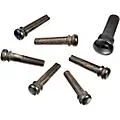D’Addario Ebony Bridge/End Pin Set Ebony