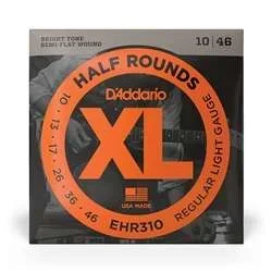 D’Addario EHR310 Half Rounds Regular Light Electric Guitar Strings
