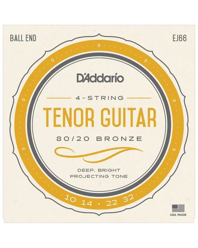 D’Addario EJ66 80/20 Bronze Tenor Guitar Strings