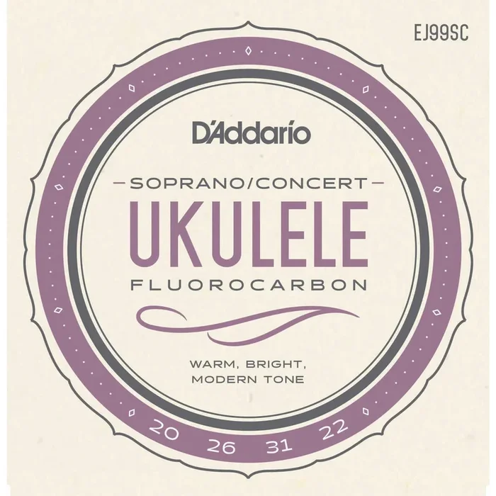 D’Addario EJ99SC Pro-Arte Carbon Fluorocarbon Soprano / Concert Ukulele Strings