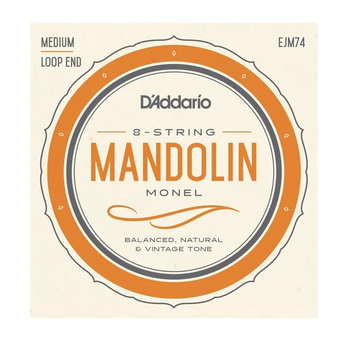 D’Addario EJM74 Monel Medium Gauge Mandolin Strings