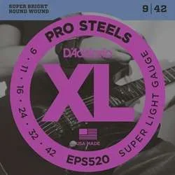 D’Addario EPS520 ProSteels Super Light Electric Guitar Strings