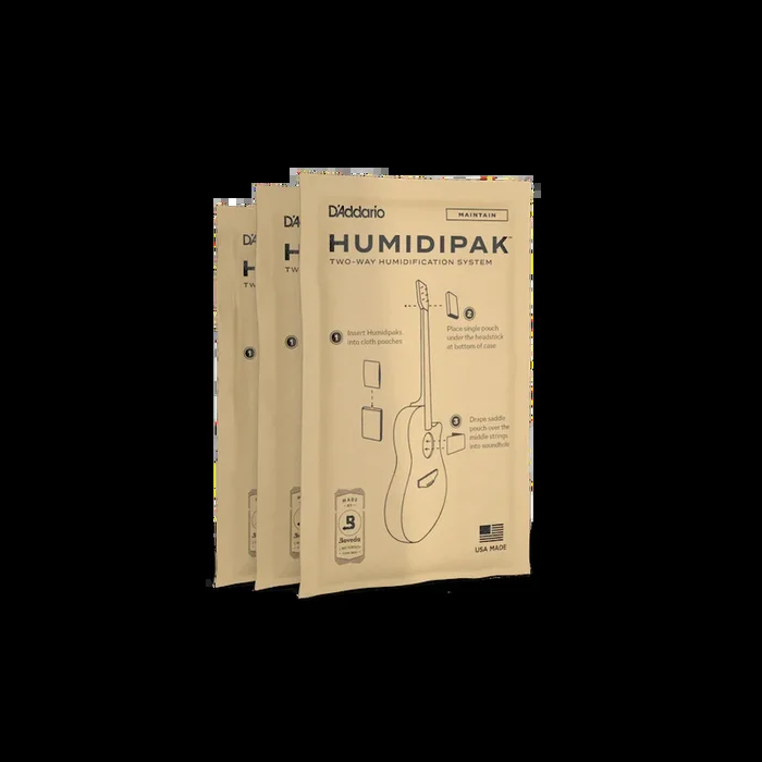 D’Addario Humidipak Maintain Replacement 3-Pack