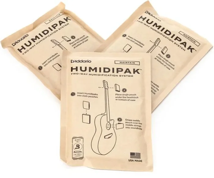 D’Addario Humidipak Maintain Replacement Packet (3-pack)