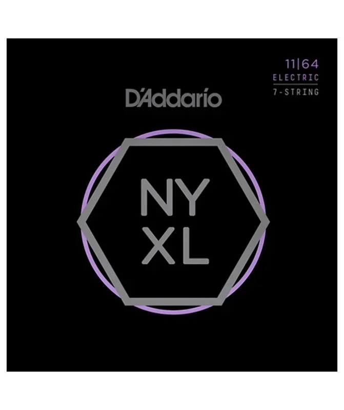 D’Addario NYXL 11-64 Nickel Wound 7-String