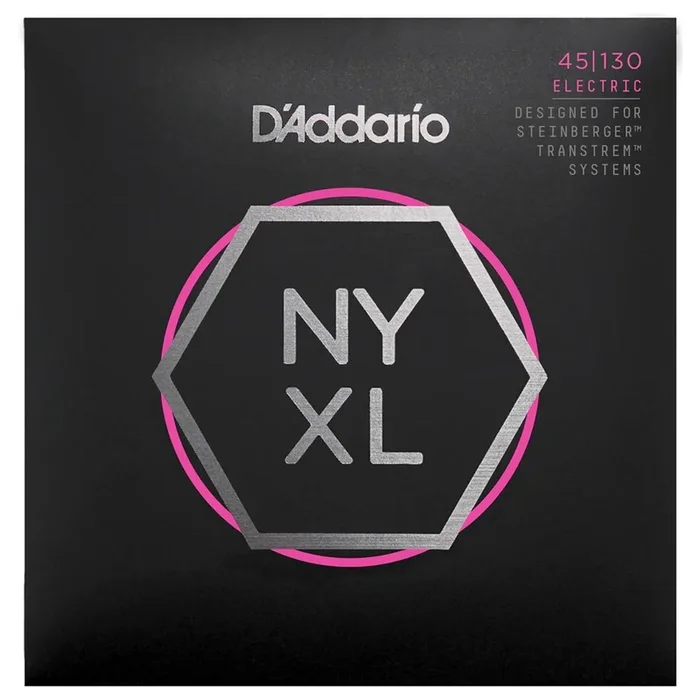 D’Addario NYXL Bass Strings 45-130 5 String Double Ball End for Steinberger Bass