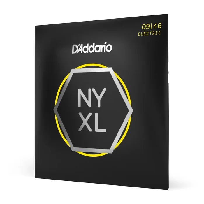 D’Addario NYXL0946 Nickel Wound Electric Guitar Strings, Super Light Top / Regular Bottom, 9-46
