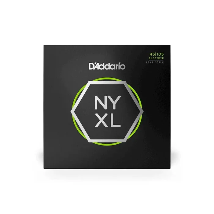 D’ADDARIO NYXL45105 NYXL Light Top / Med Bottom Bass Strings Long Scale, 45-105