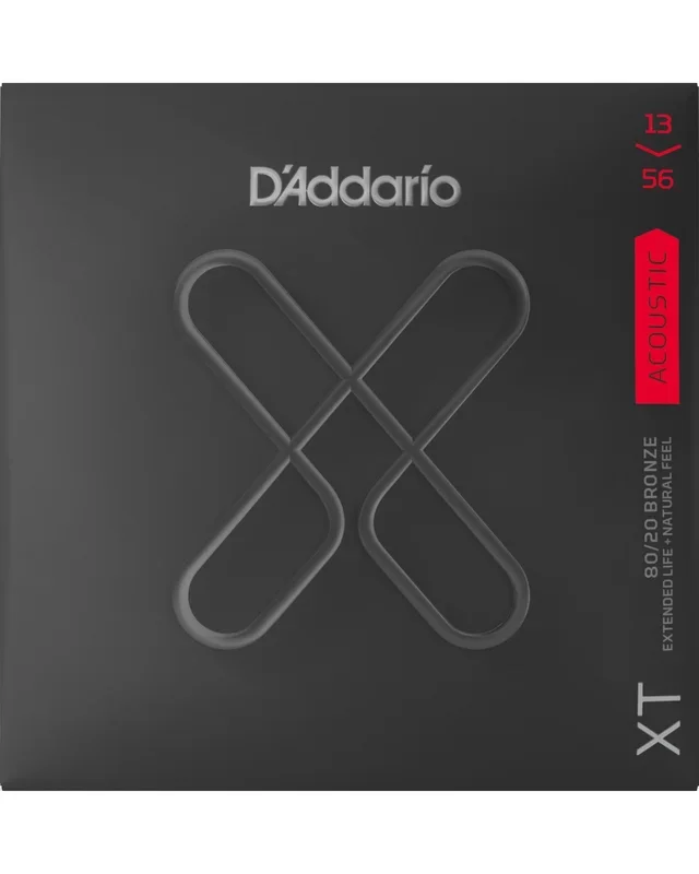D’Addario XT 80/20 Bronze Medium Gauge Acoustic Guitar Strings