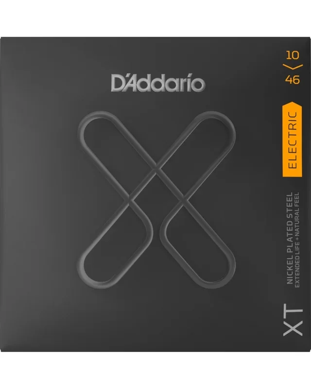 D’Addario XT Nickel Regular Light Gauge Electric Guitar Strings, Three Pack