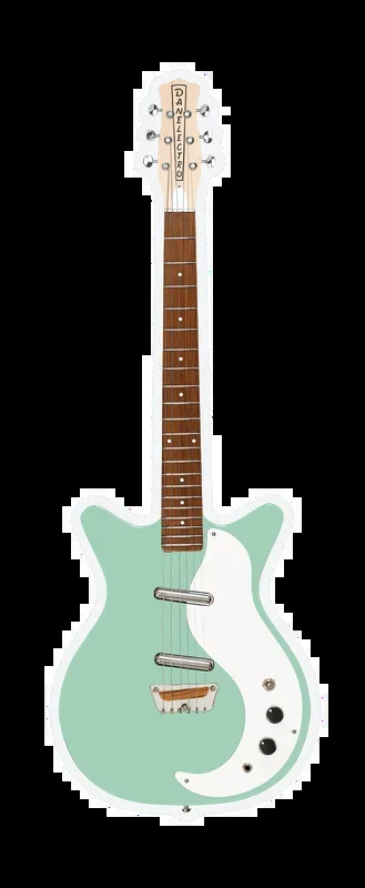 Danelectro Stock ’59 Electric Guitar Aqua Blue