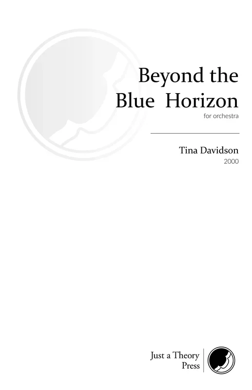 Davidson: Beyond the Blue Horizon