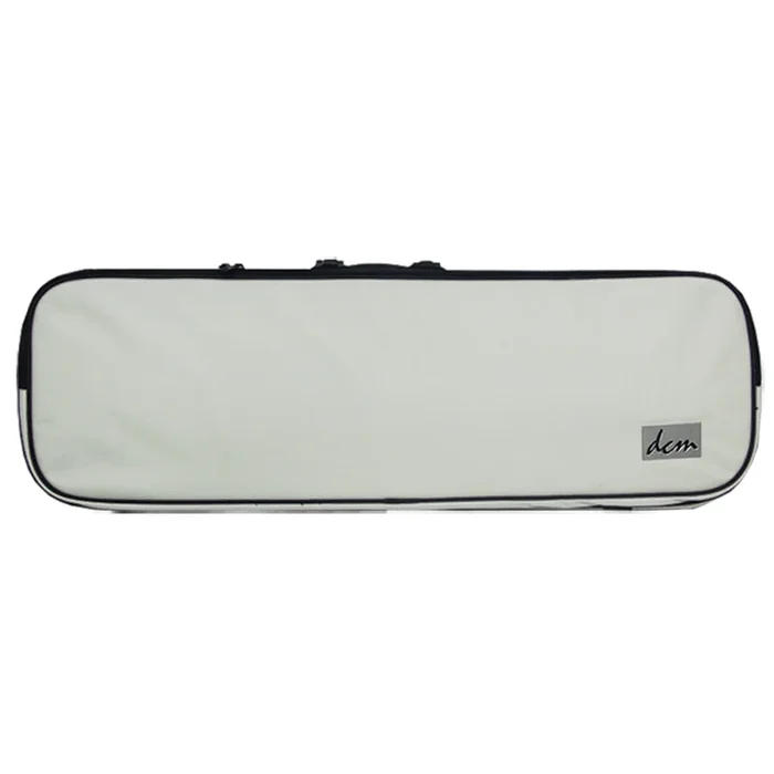 DCM Premium 4/4 Violin Oblong Case Ivory