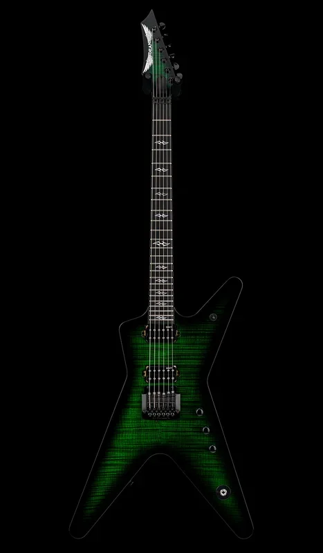 Dean USA ML Flame Top Kahler – Emerald Green Burst #21097