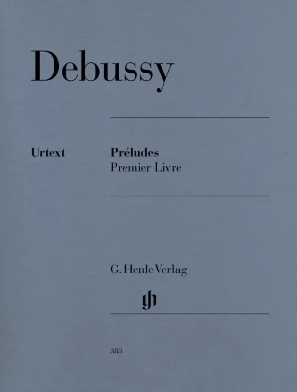 Debussy – Preludes Book 1 (Softcover Book)