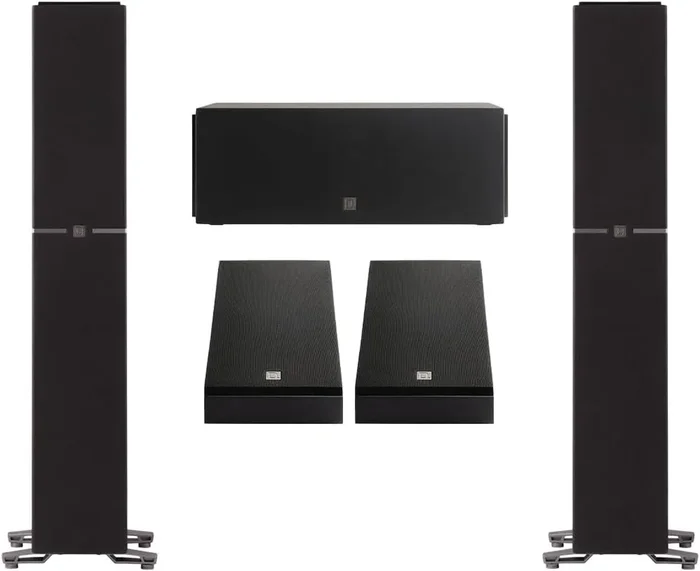 Definitive Technology Dymension 5 Channel Surround Sound System with (2) DM40 Towers, (1) DM10 Center Channel, and DM95 (Pair) Rear Speakers (Bundle)
