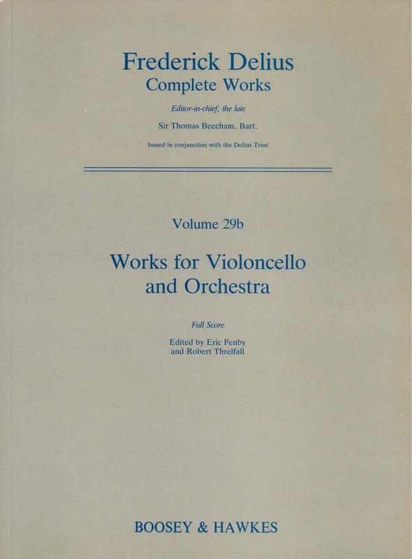 Delius: Works for Cello and Orchestra