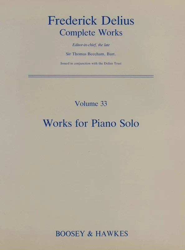 Delius: Works for Piano Solo