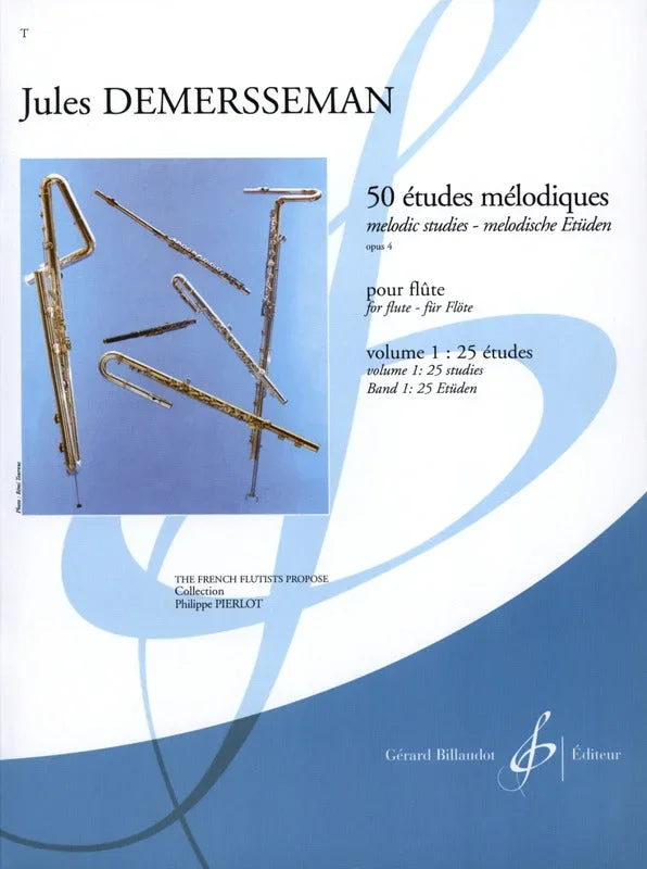 Demersseman: Études mélodiques, Op. 4 – Book 1 (Nos. 1-25)