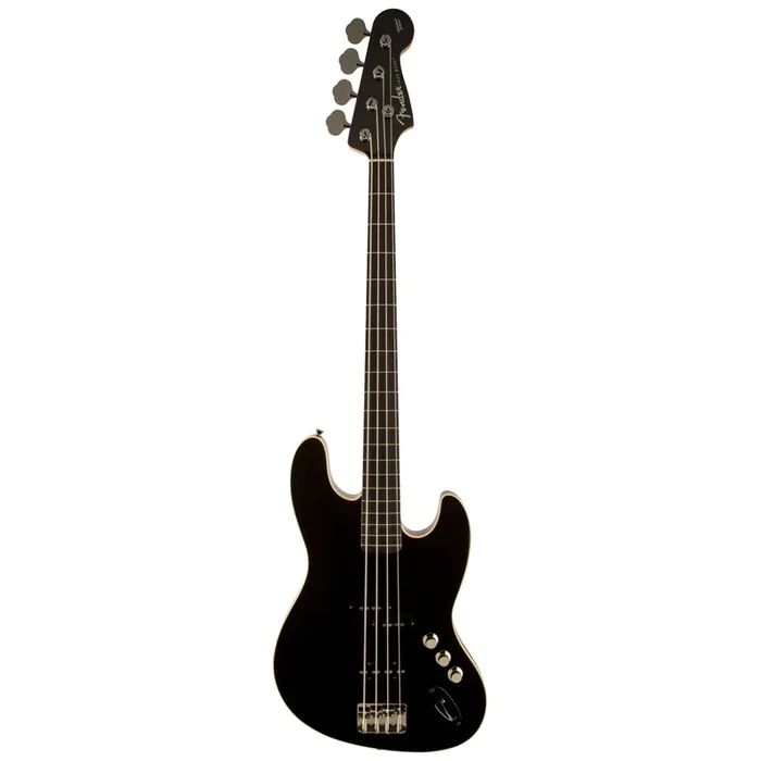 *DEMO MODEL* Fender Aerodyne Jazz Bass Rosewood Stained Fingerboard Black No Pickguard