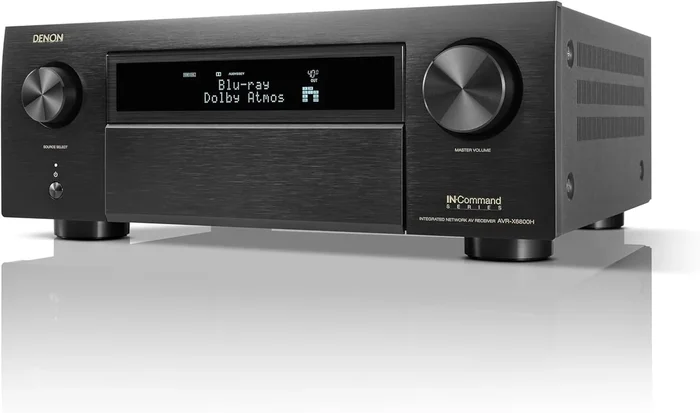 Denon AVR-X6800H 11.4 Channel 8K Home Theater Receiver (Certified Refurbished)