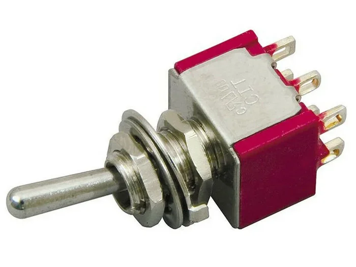 DiMarzio 3 Position DPDT Mini Switch Includes Mounting Hardware