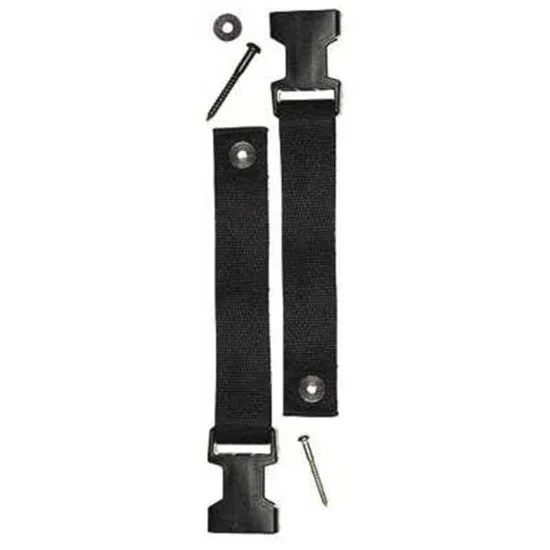 DiMarzio DD2202 Extra Long Fasteners for Cliplock Strap (Black Nylon)