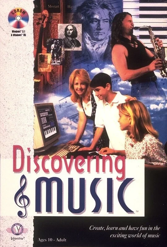 Discovering Music CD Rom Win 3.1/Win95
