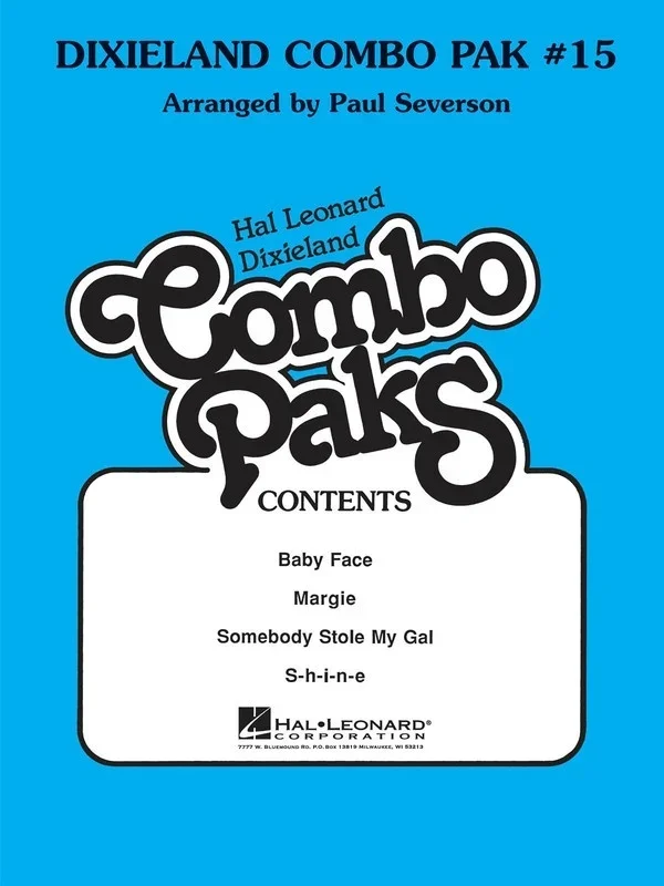 Dixieland Combo Pak No 15 (Music Score/Parts/CD)