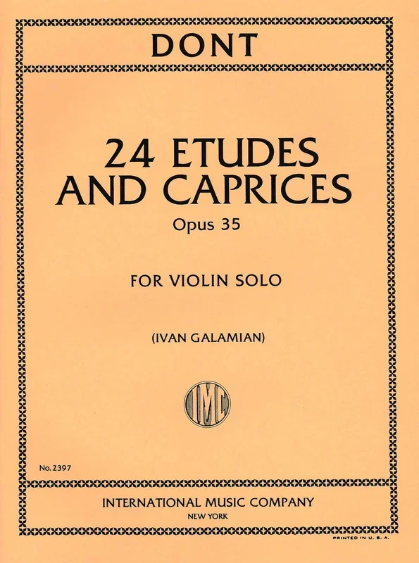 Dont: 24 Études & Caprices, Op. 35