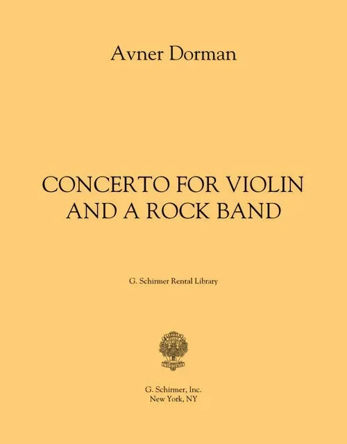 Dorman: Concerto for Violin and a Rock Band